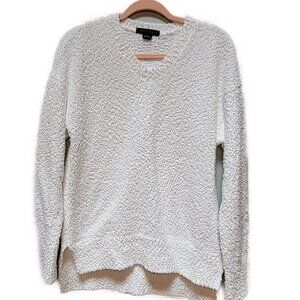 SANCTUARY White Oversized Teddy Sweater - SMALL